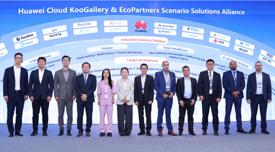 旋乐吧spin8动力携手华为云KooGallery宣布系列联合解决计划，，，，，共促中东中亚智能化生长